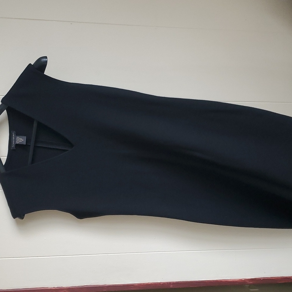 Banana Republic V Neck Wool Dress